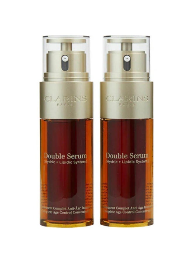 clarins clah Clarins Travel Exclusive Double Serum Duo (Hydric + Lipidic System), Complete Age Control Concentrate 50ml. - Image 2
